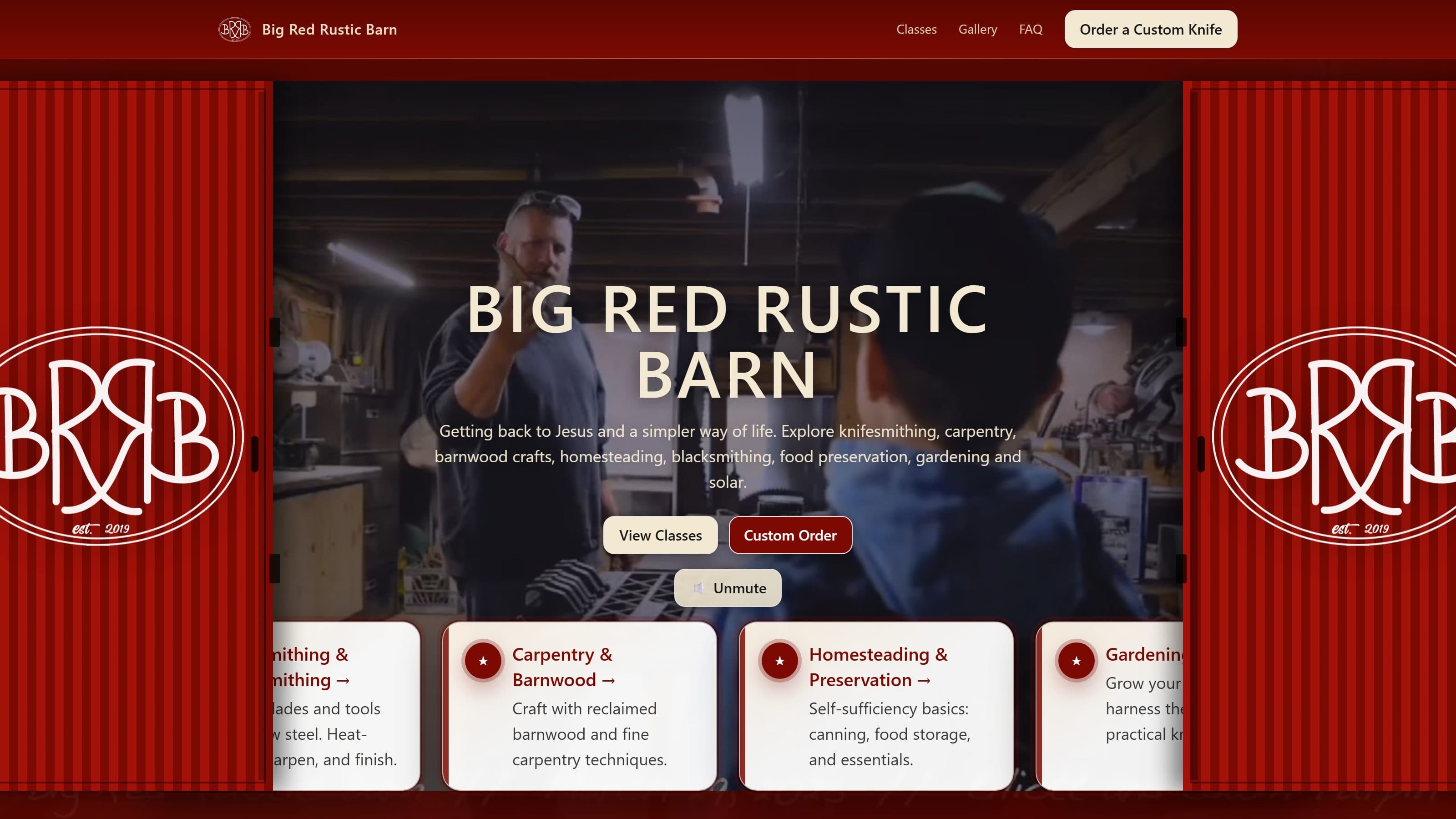 Big Red Rustic Barn project screenshot