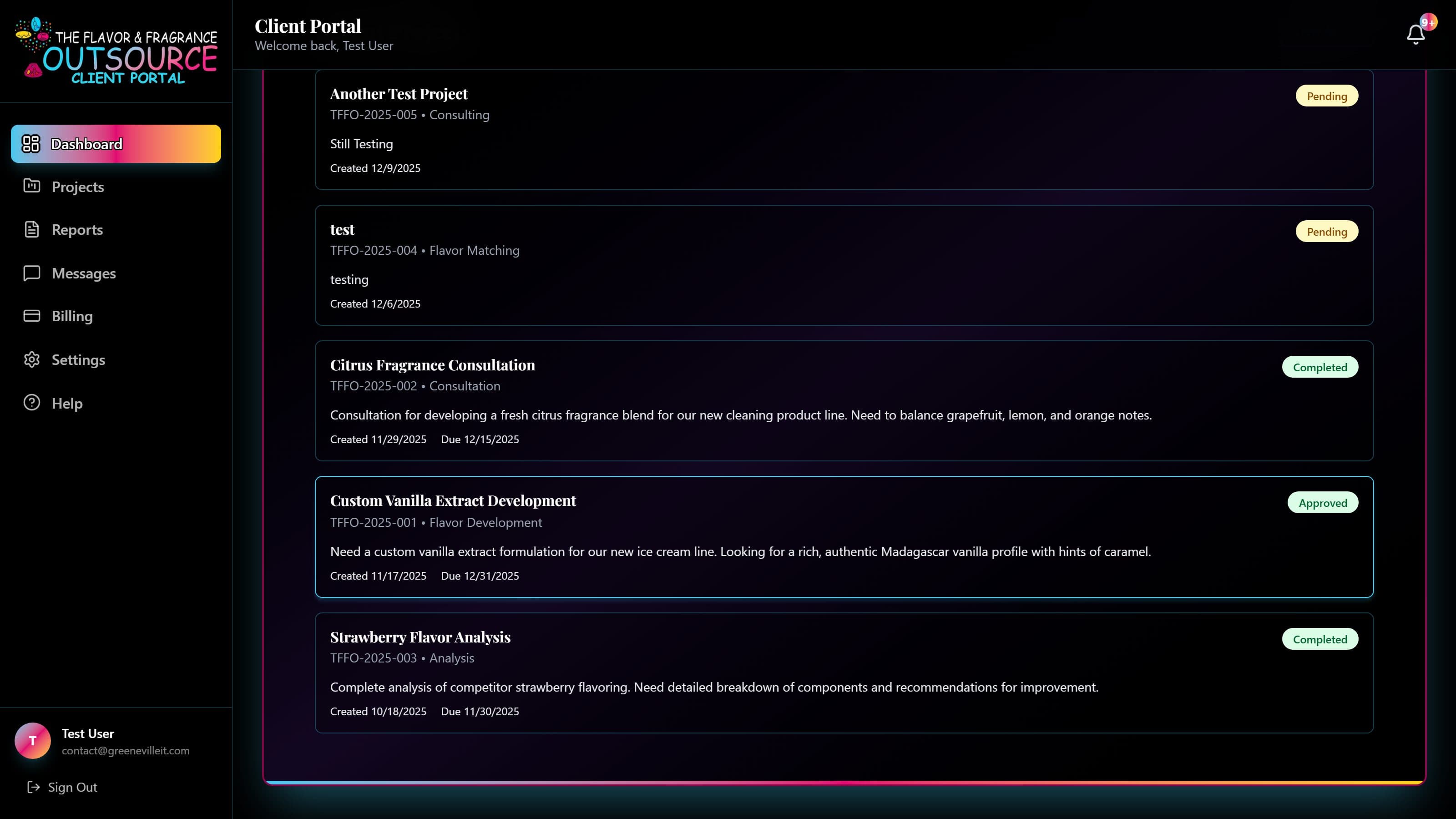 The Flavor and Fragrance Outsource screenshot 8
