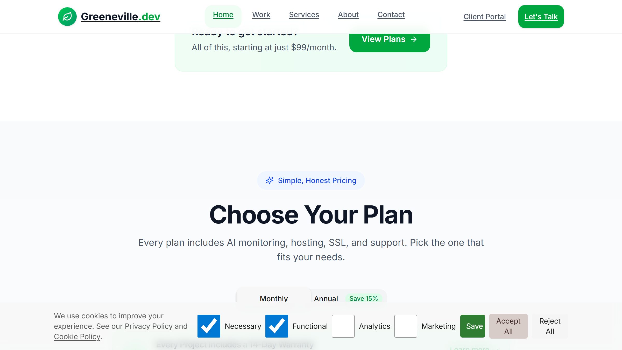 Greeneville.Dev screenshot 8