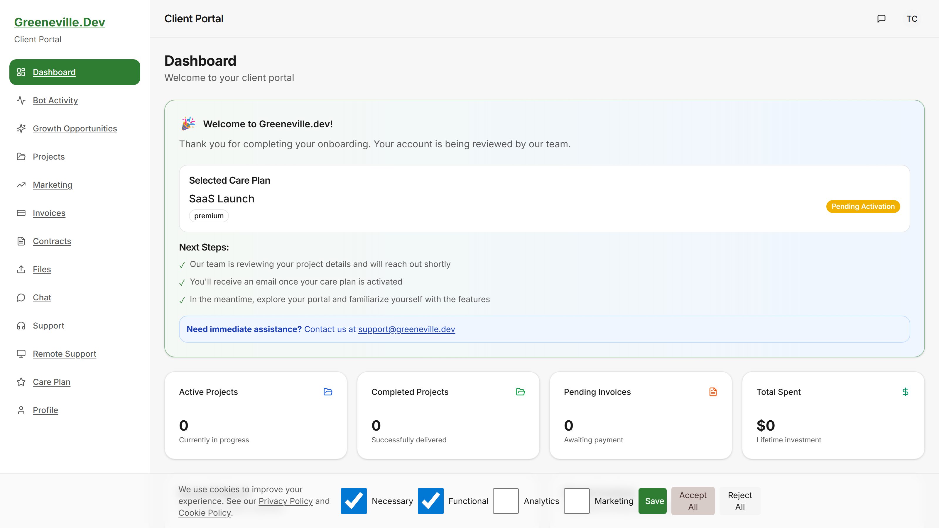 Greeneville.Dev screenshot 5