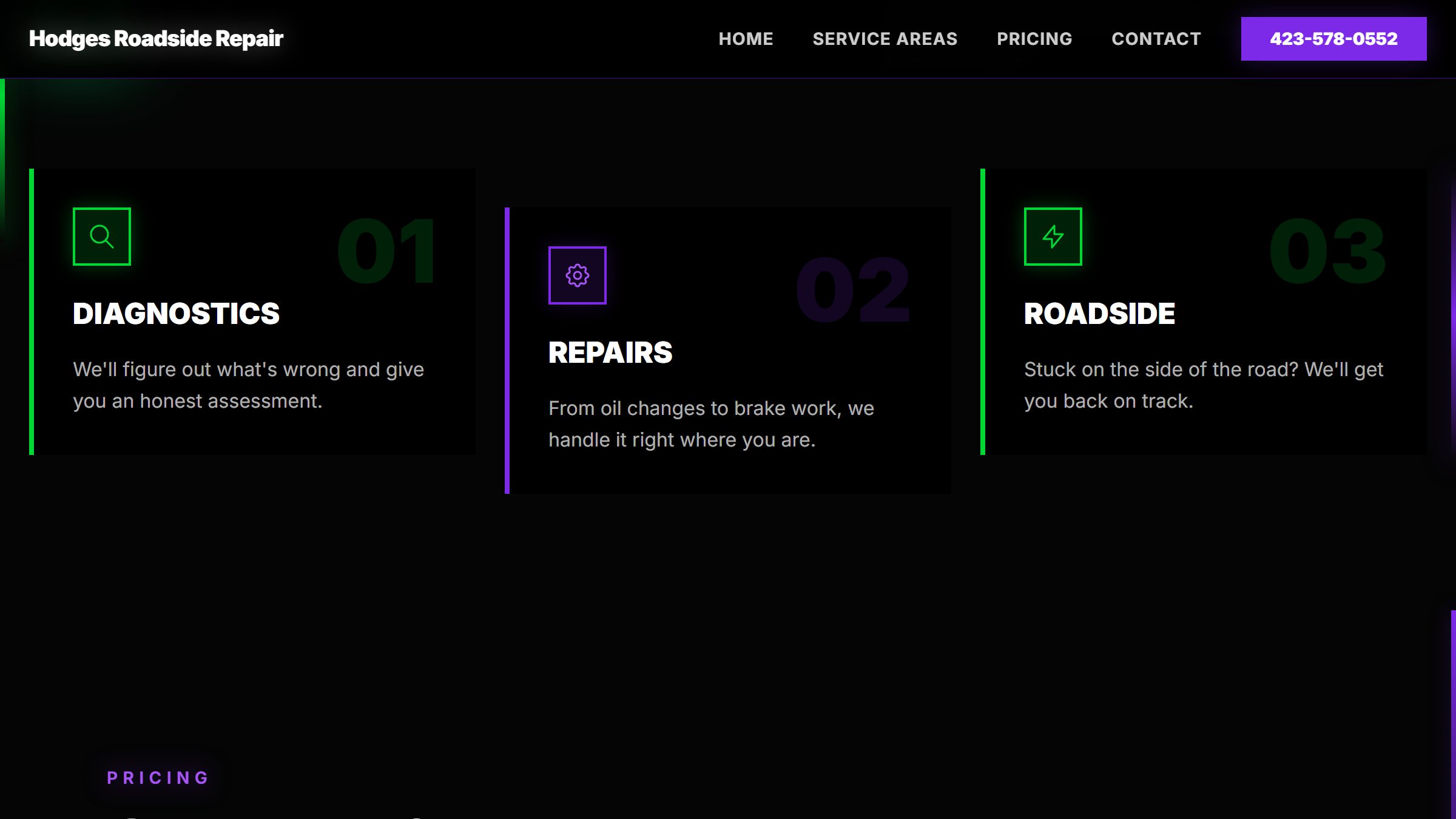 Hodges Roadside Repair screenshot 1