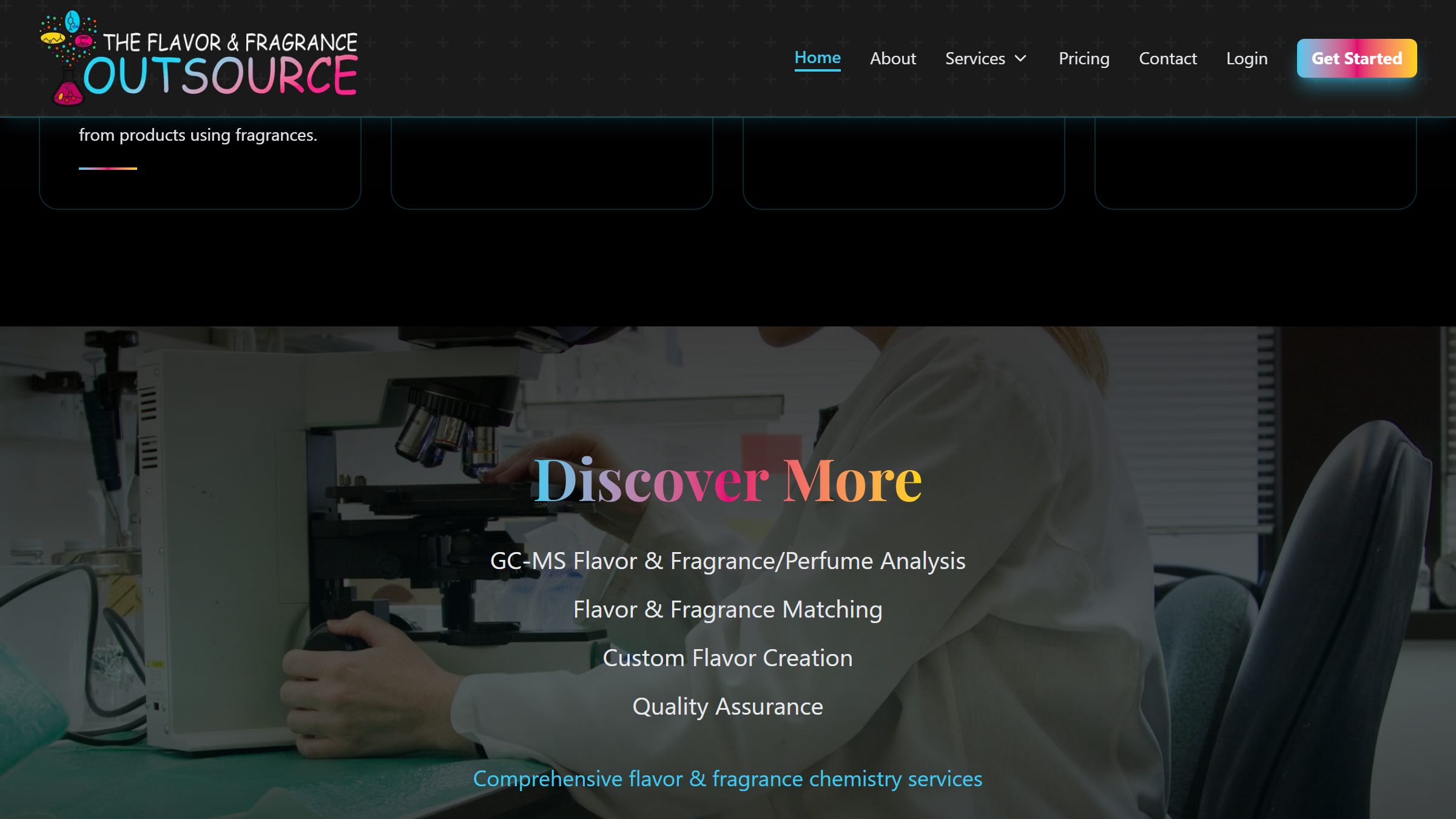 The Flavor and Fragrance Outsource screenshot 2