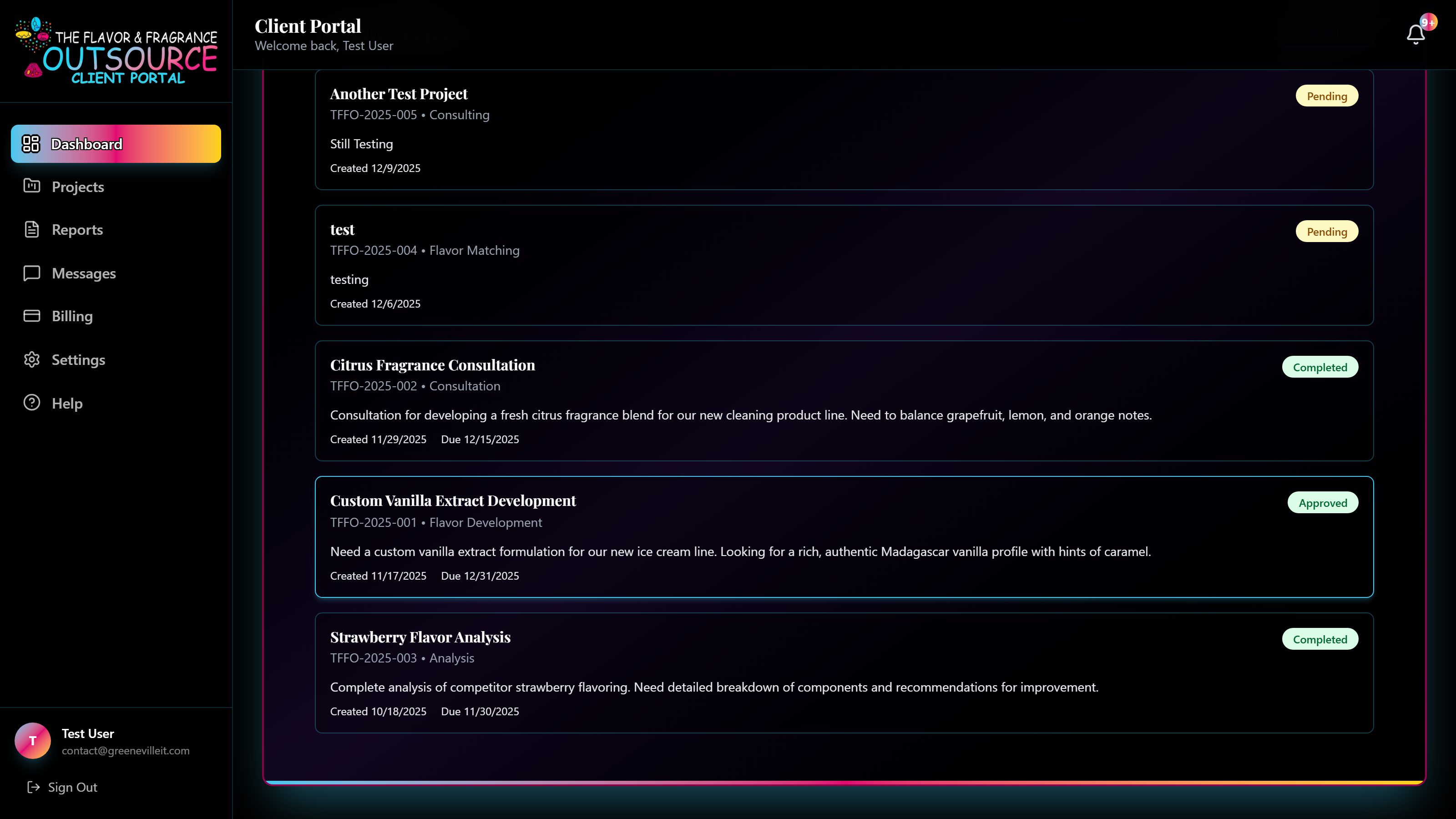The Flavor and Fragrance Outsource screenshot 8